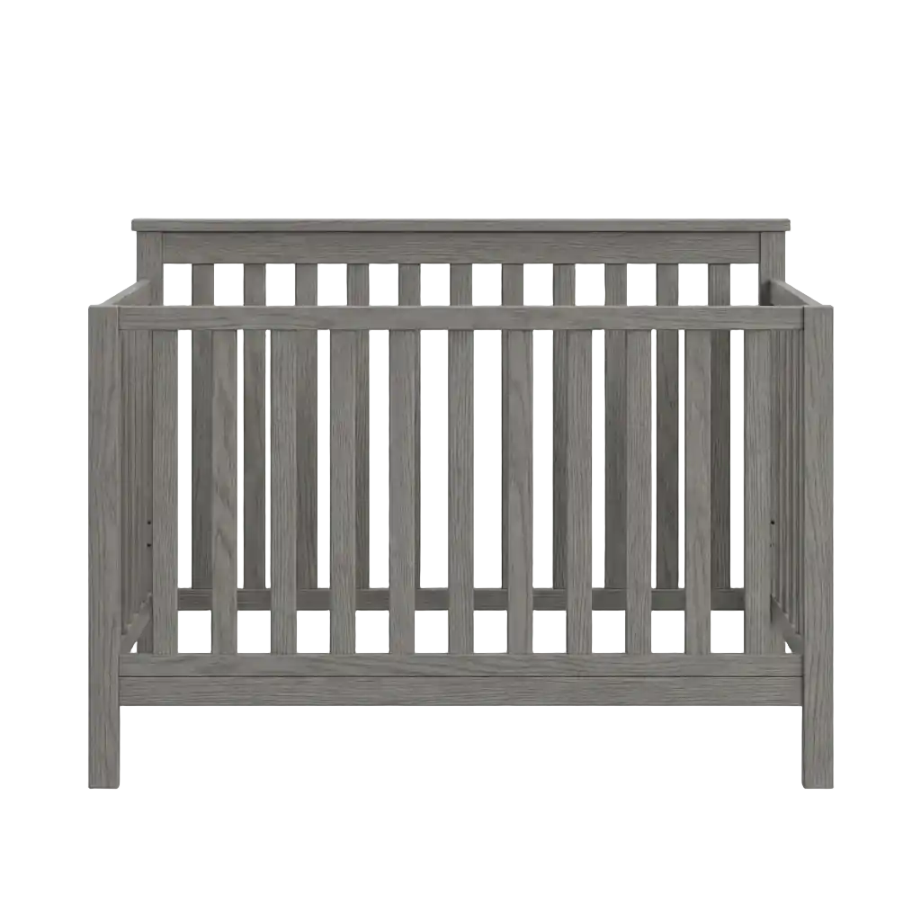Babybett Grau image