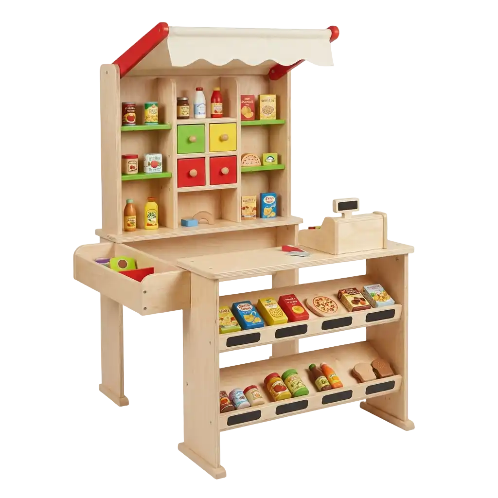 Kaufmannsladen Holz image