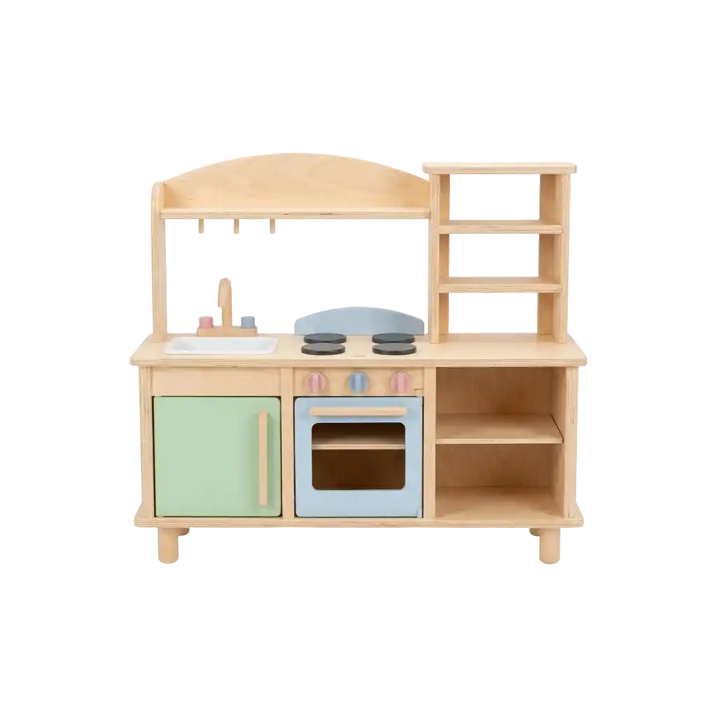 Holzküche Kind image