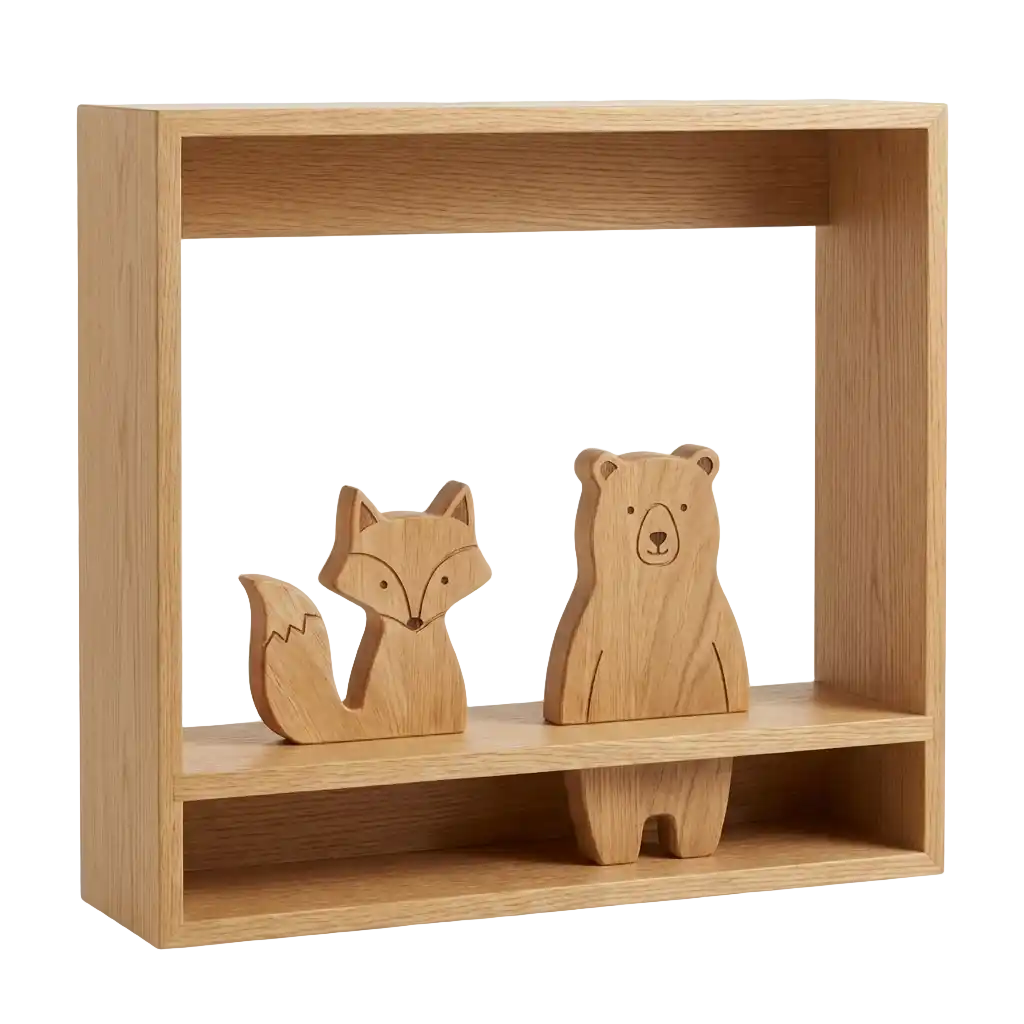 Wandregal mit Motiv image