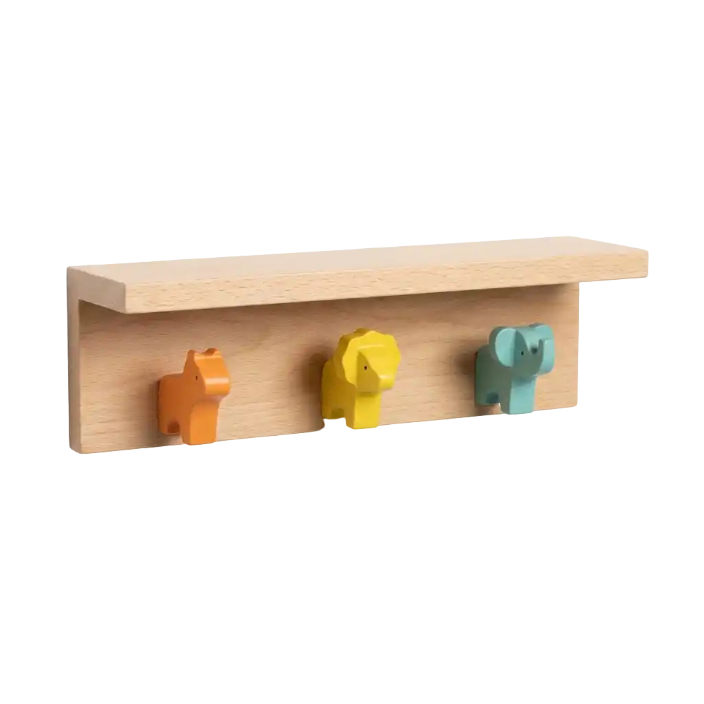 Wandregal mit Garderobe image