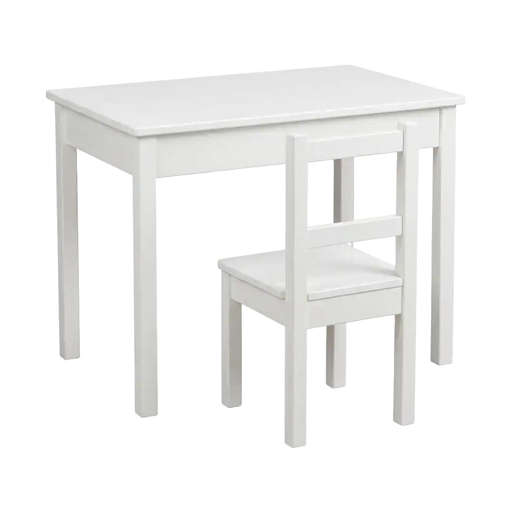 Kinderschreibtisch weiß image