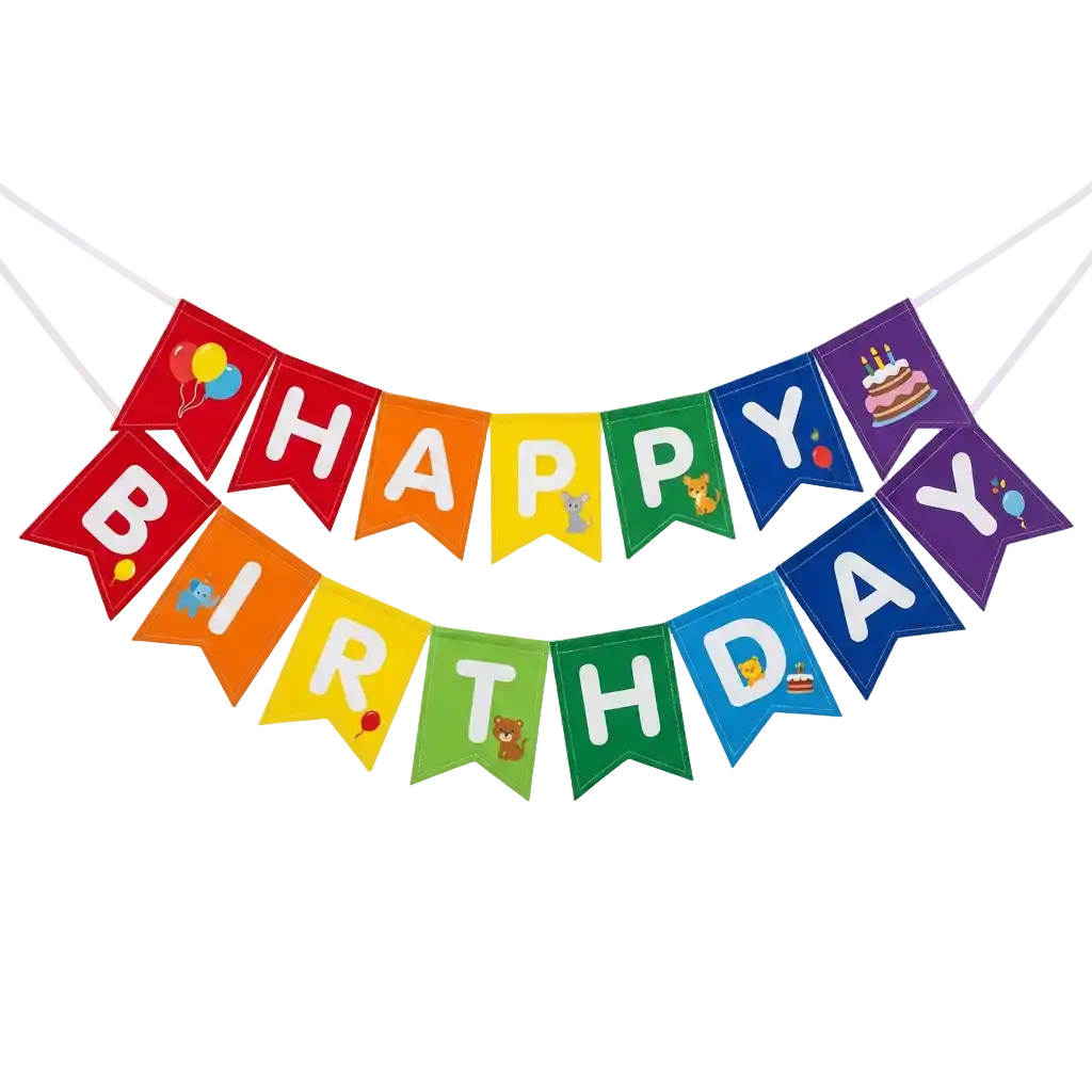 Girlanden Kindergeburtstag image