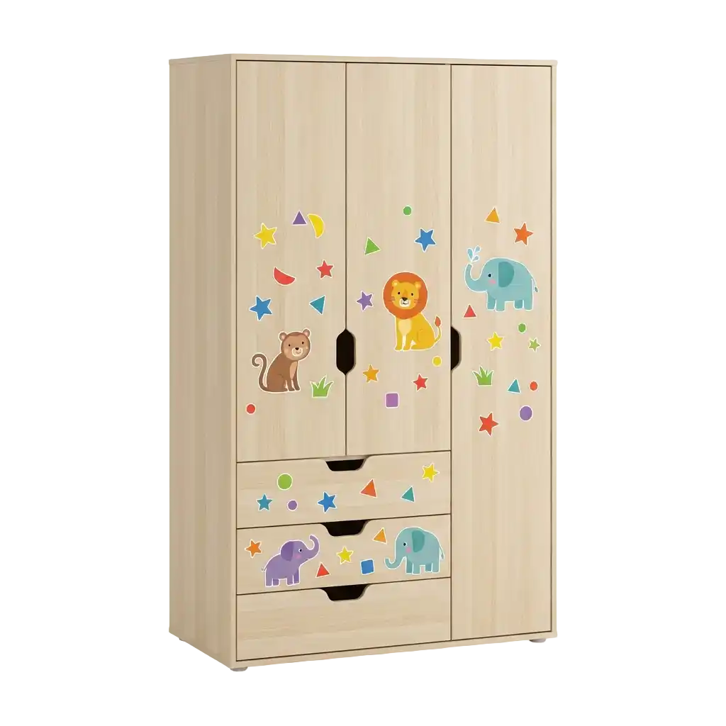 trendige Garderoben & Sticker image