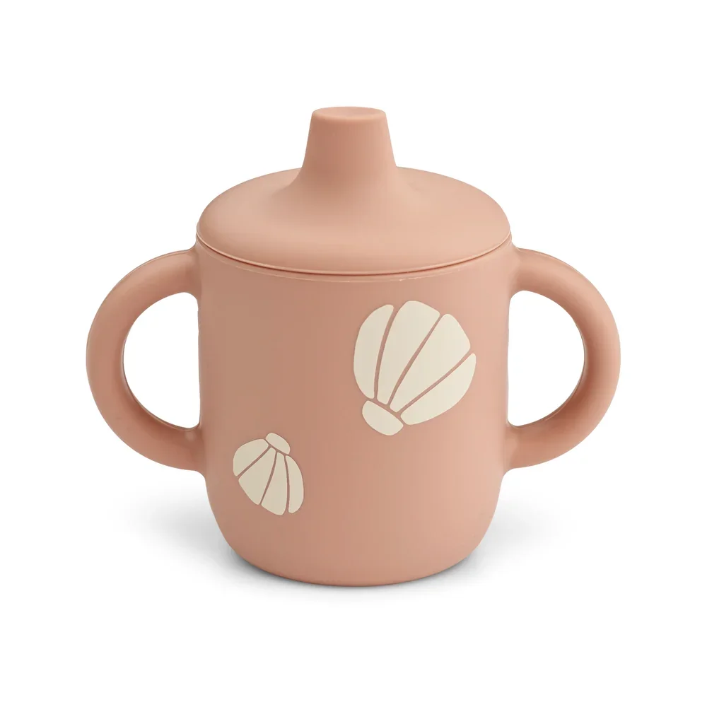"Liewood Trinklerntasse - Neil Sippy, 150 ml, Silikon, Farbe: Shell / Pale tuscany image"