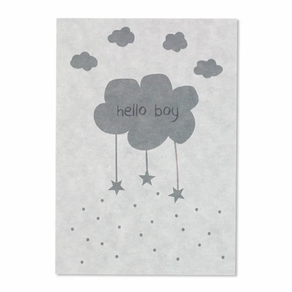 "Ava & Yves Postkarte Geburt "Hello Boy" image"