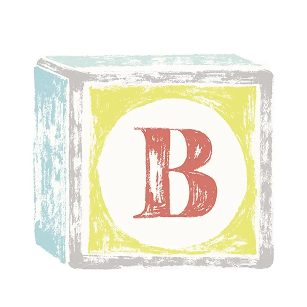 "Lilipinso Sticker Buchstabe auf Spielwürfel B image"