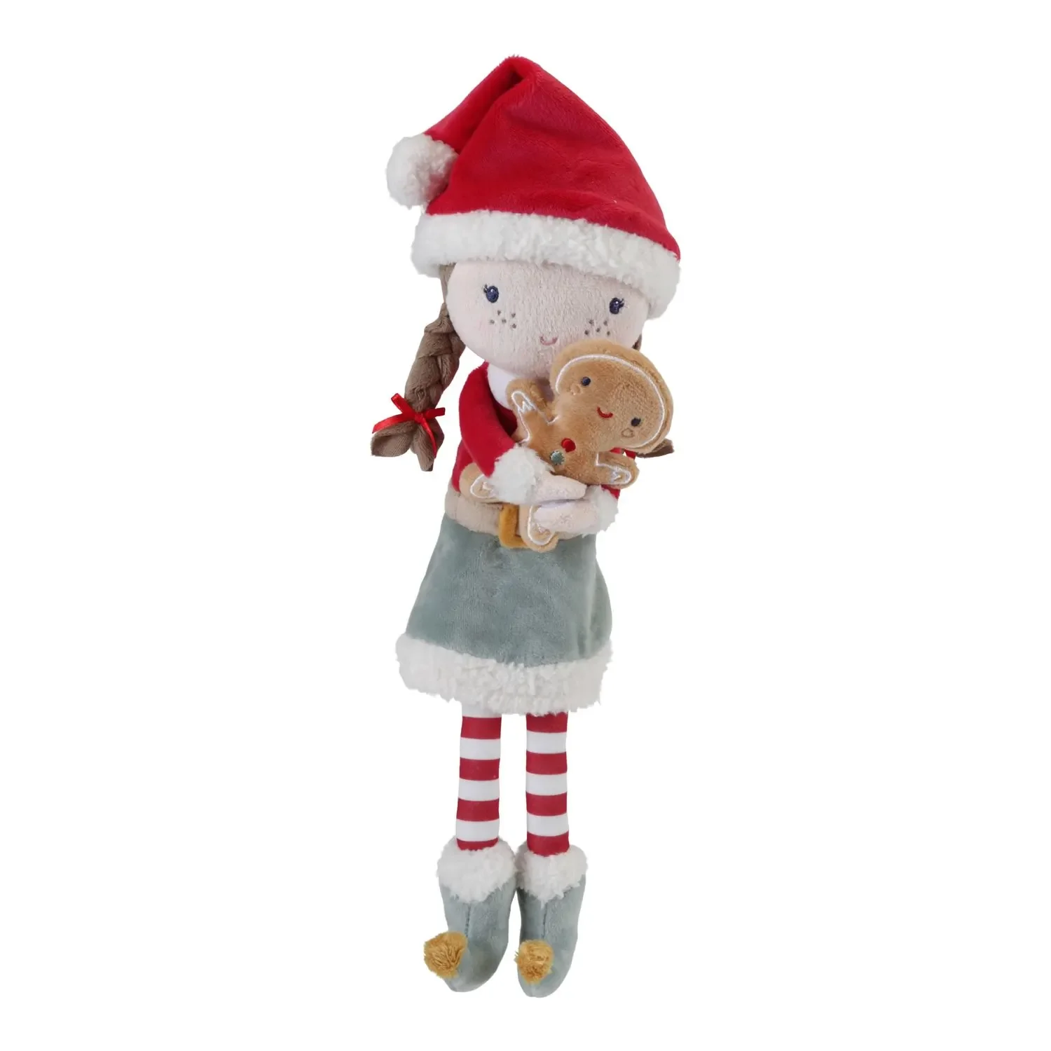 "Little Dutch Stoffpuppe, Kuschelpuppe, Weihnachtspuppe - Rosa 35 cm image"