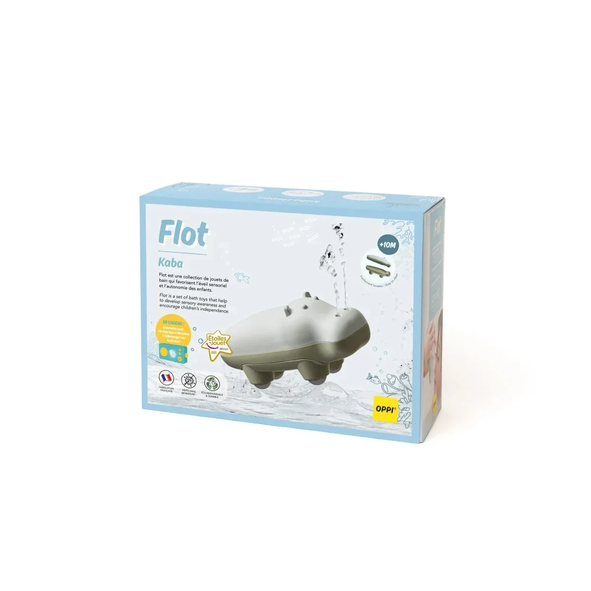 "Oppi Badespielzeug - Flot Nilpferd Kaba image"