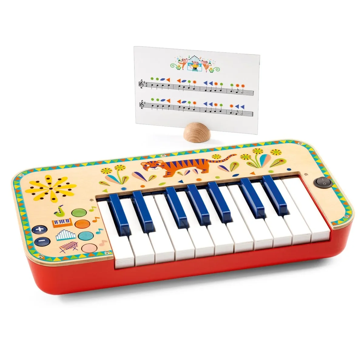 "Djeco Spielzeuginstrument, Musikspielzeug, Kindersynthesizer - Animambo: Synthesizer image"
