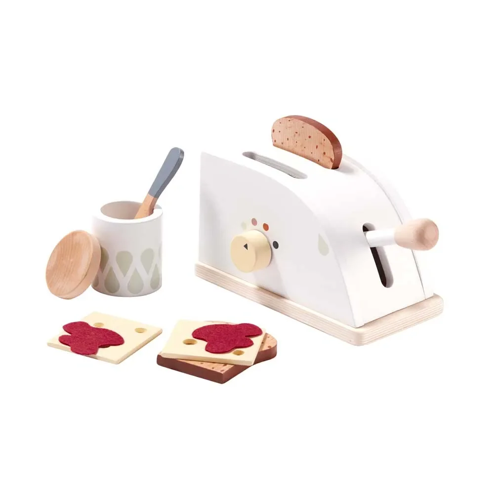 "Kids Concept Spiel Toaster aus Holz mit Zubehör image"