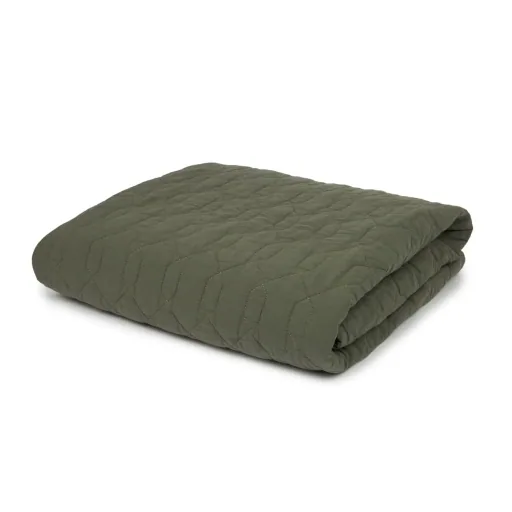 "Nobodinoz WABI SABI Babydecke, Baumwolldecke, Kinderdecke, 100 x 135 cm, Farbe: Vetiver image"