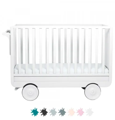"Laurette Babybett 60 x 120 cm Roulotte image"