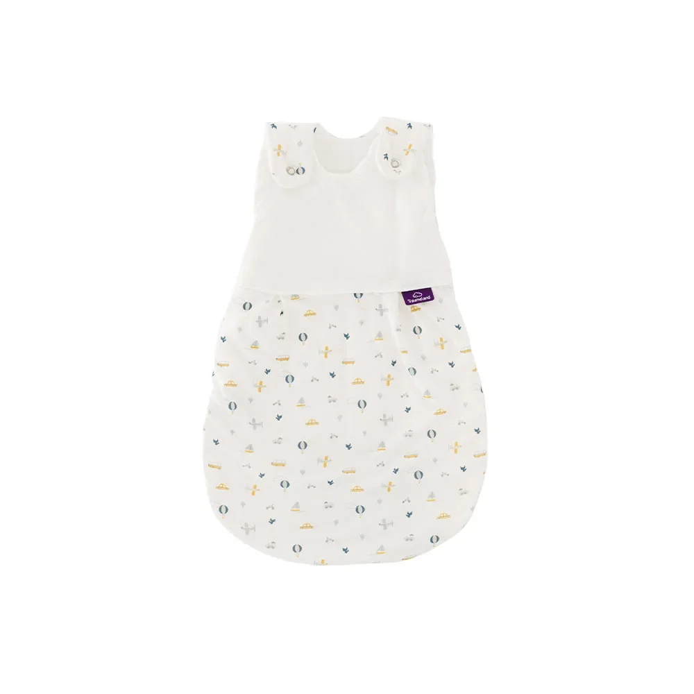 "Träumeland Liebmich Baby Schlafsack, Schlummersack, Innenschlafsack - BrummBrumm, Grösse: 62/68 image"