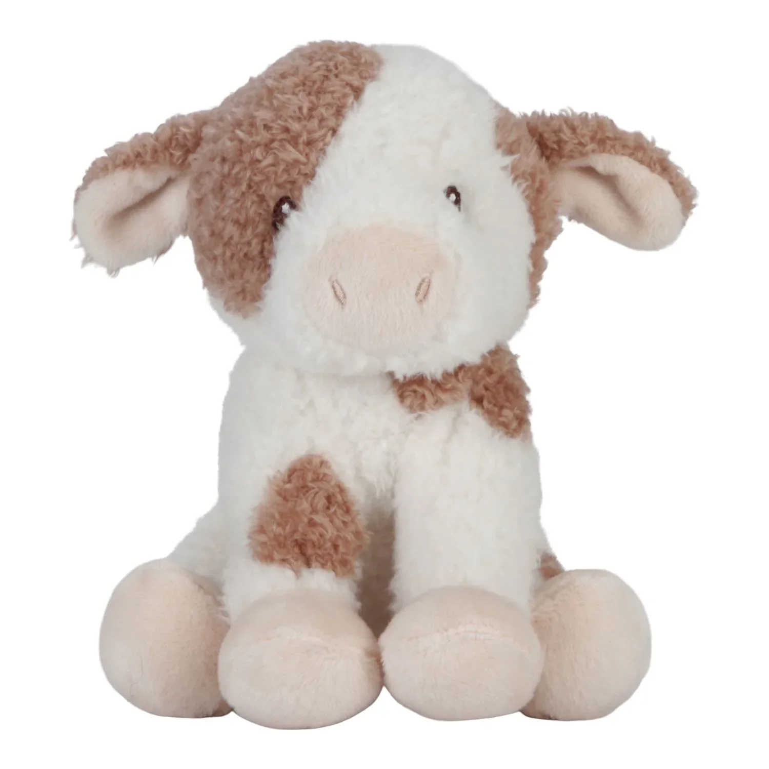 "Little Dutch Kuscheltier, Plüschtier, Stofftier Kuh - Little Farm, aus weichem Stoff - Perfekt zum Spielen & Schmusen, 17cm image"