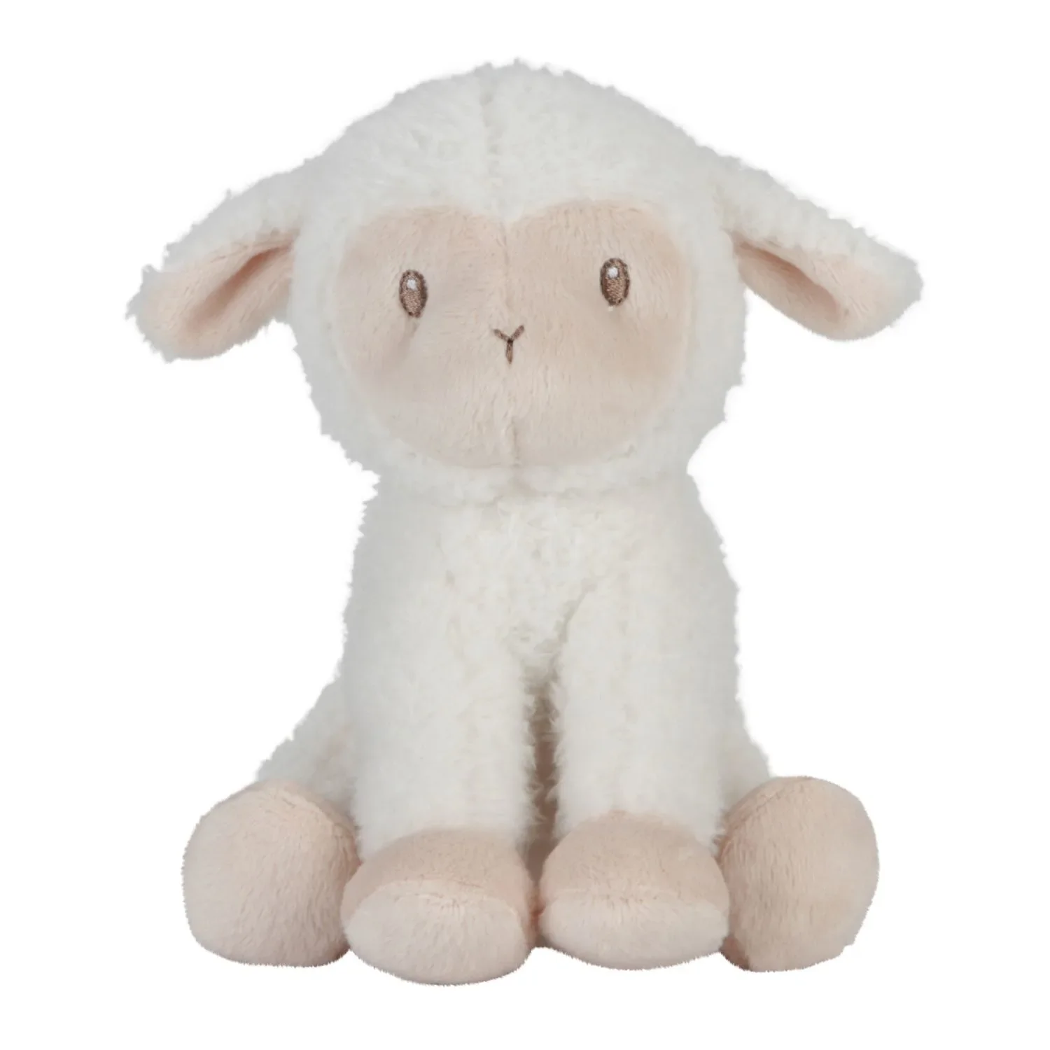 "Little Dutch Kuscheltier, Plüschtier, Stofftier Schaf - Little Farm, aus weichem Stoff - Perfekt zum Spielen & Schmusen, 17cm image"
