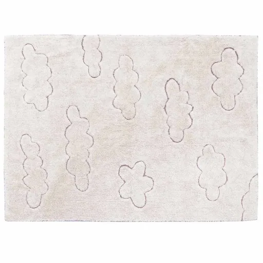 "Lorena Canals Teppich Wolken waschbar & recycelt, Größe: 140 x 200 cm image"