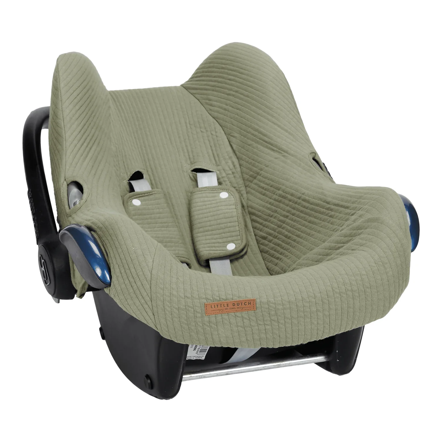 "Little Dutch Babyschalenbezug 0+, Farbe: Pure Olive image"
