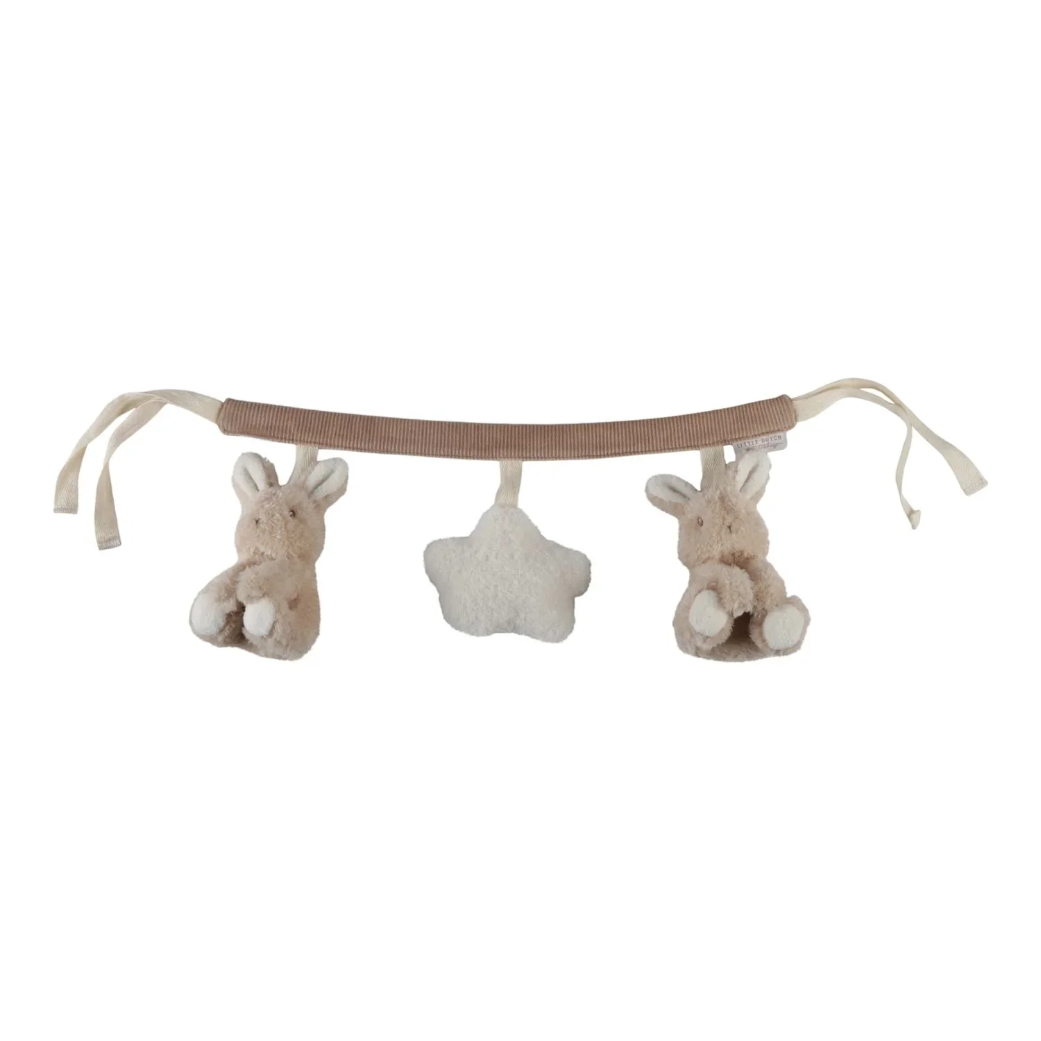 "Little Dutch Kinderwagenkette - Baby bunny, Hase und Wolke image"