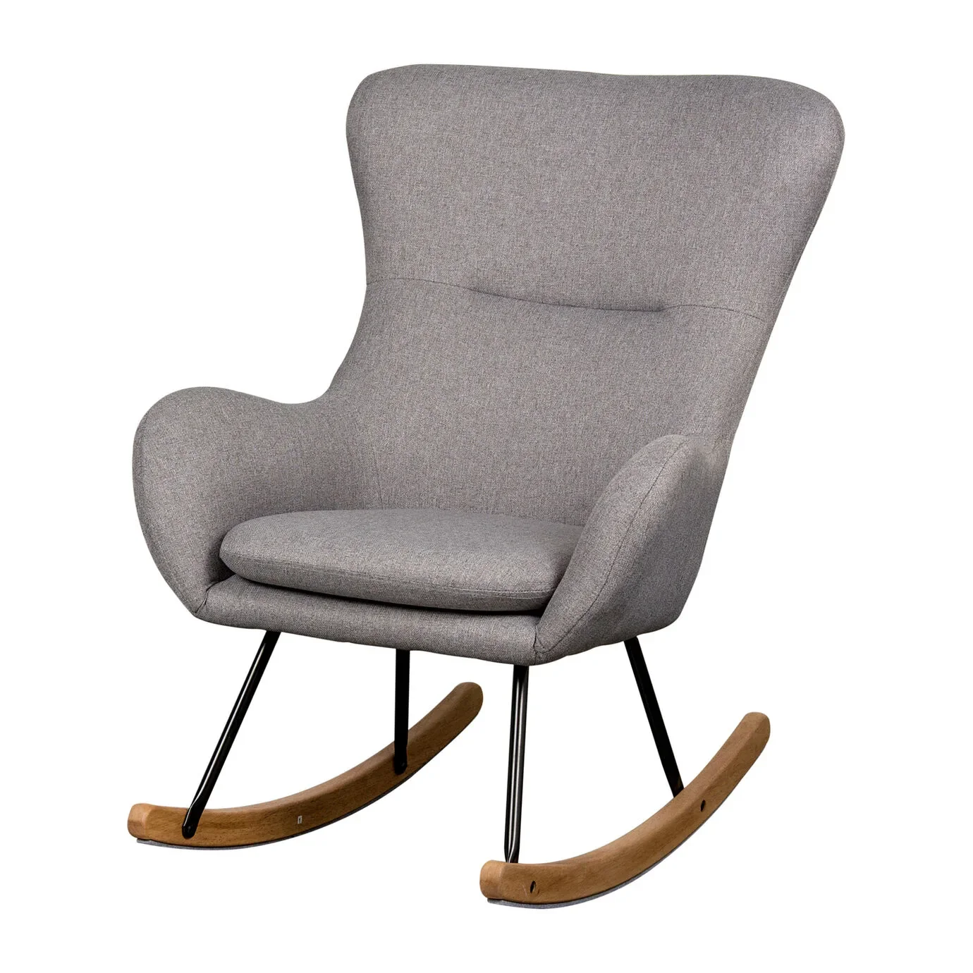 "Quax Schaukelstuhl, Sessel zum Stillen - Basic, Farbe: Dunkelgrau image"