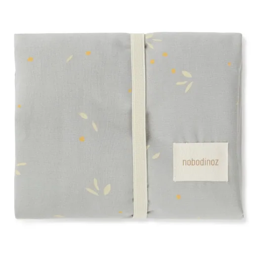 "Nobodinoz STORIES Wickelauflage, Wickelmulde, 45 x 65 cm, Farbe: Weide zartblau image"