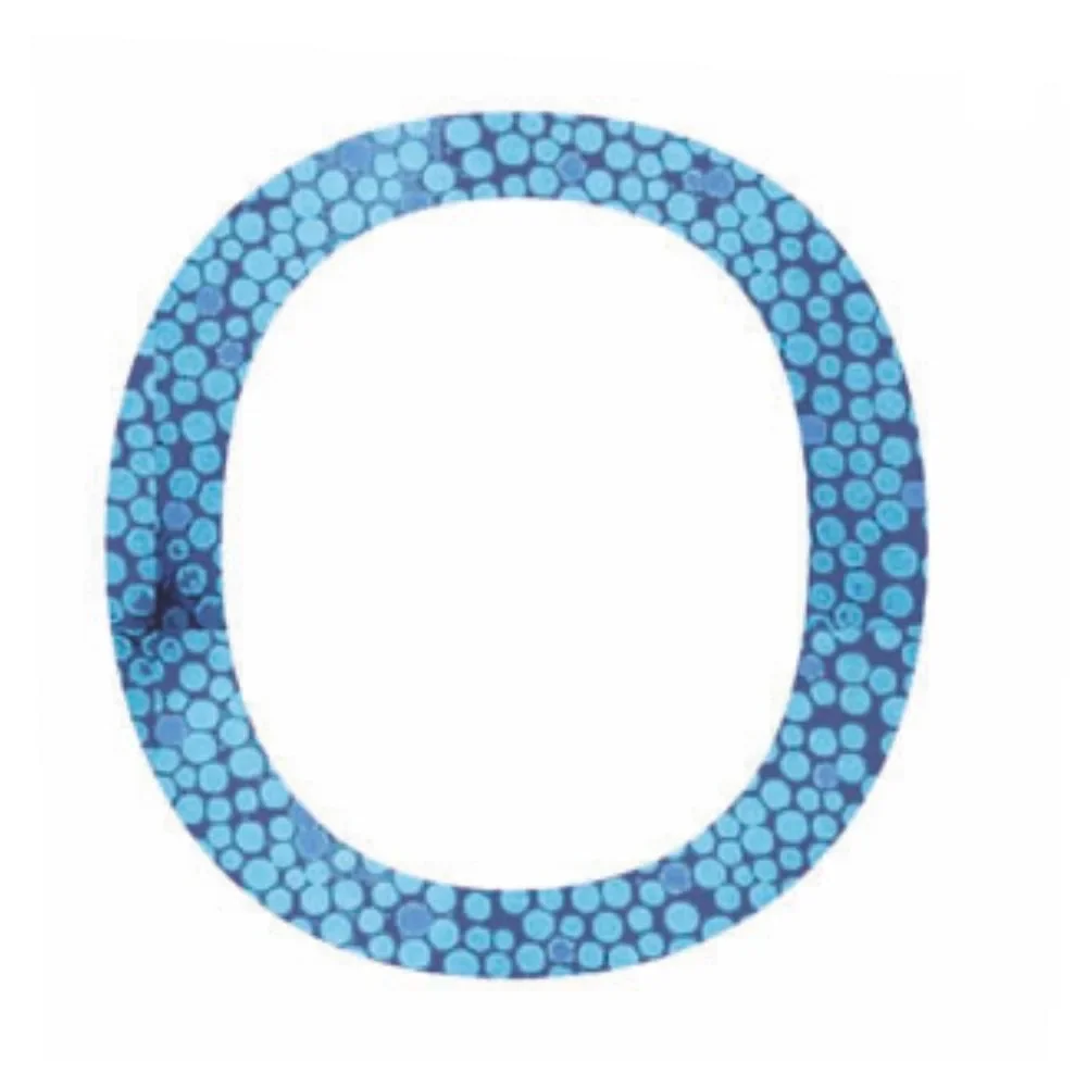 "Lilipinso Sticker blau Buchstabe o image"