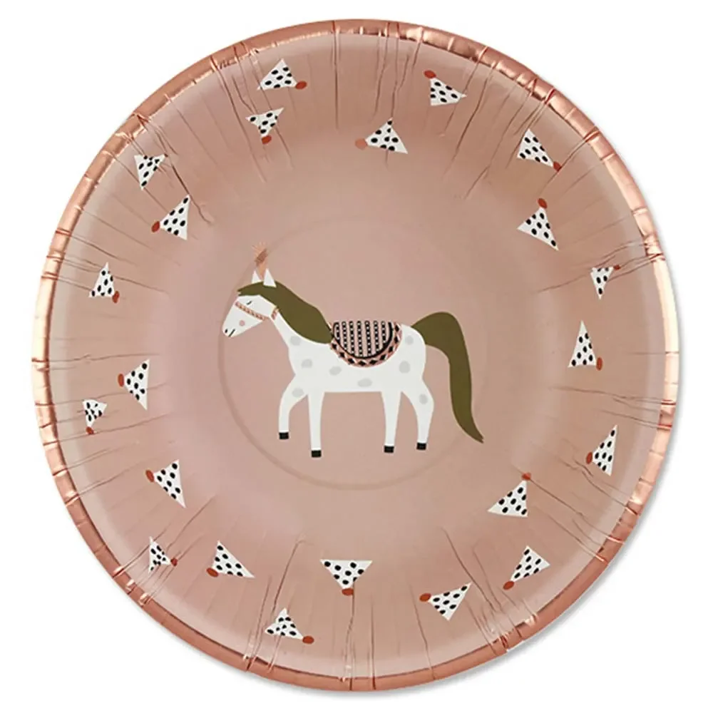 "Ava & Yves Pappschale Set Zirkus Pferd image"
