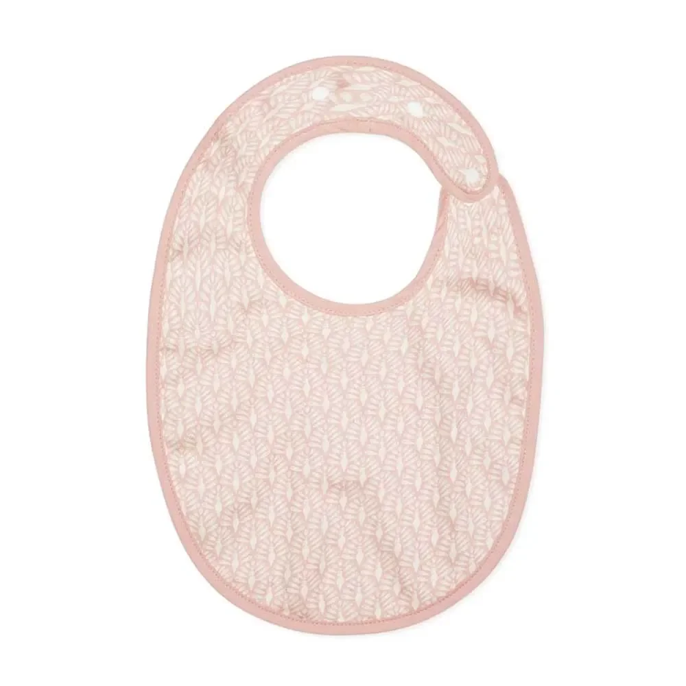 "Cam Cam Baby Lätzchen Pfau rosa image"