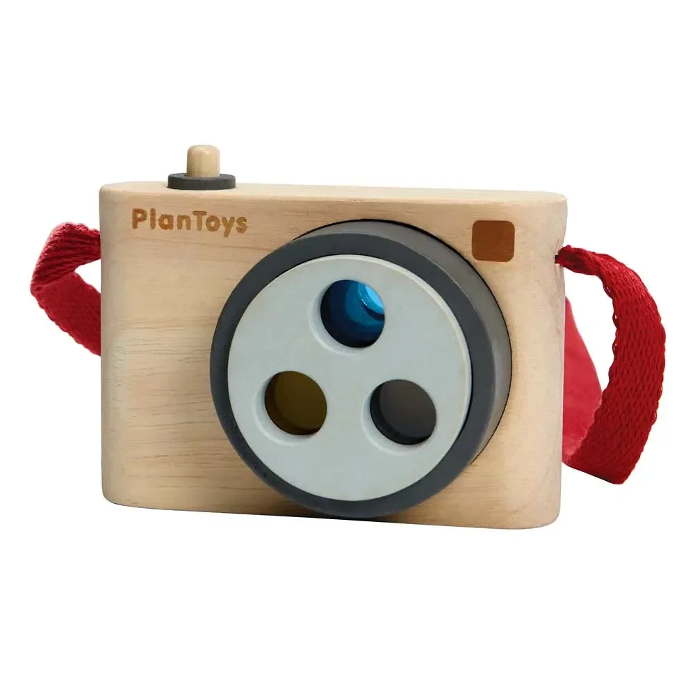 Plan Toys Spielzeug Kamera bunt Holz