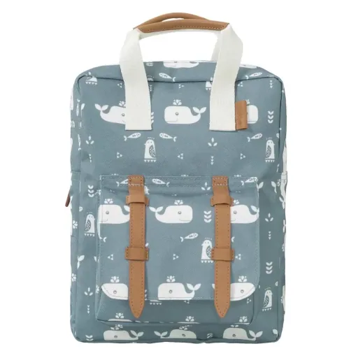 "Fresk Kinderrucksack Wal blau image"