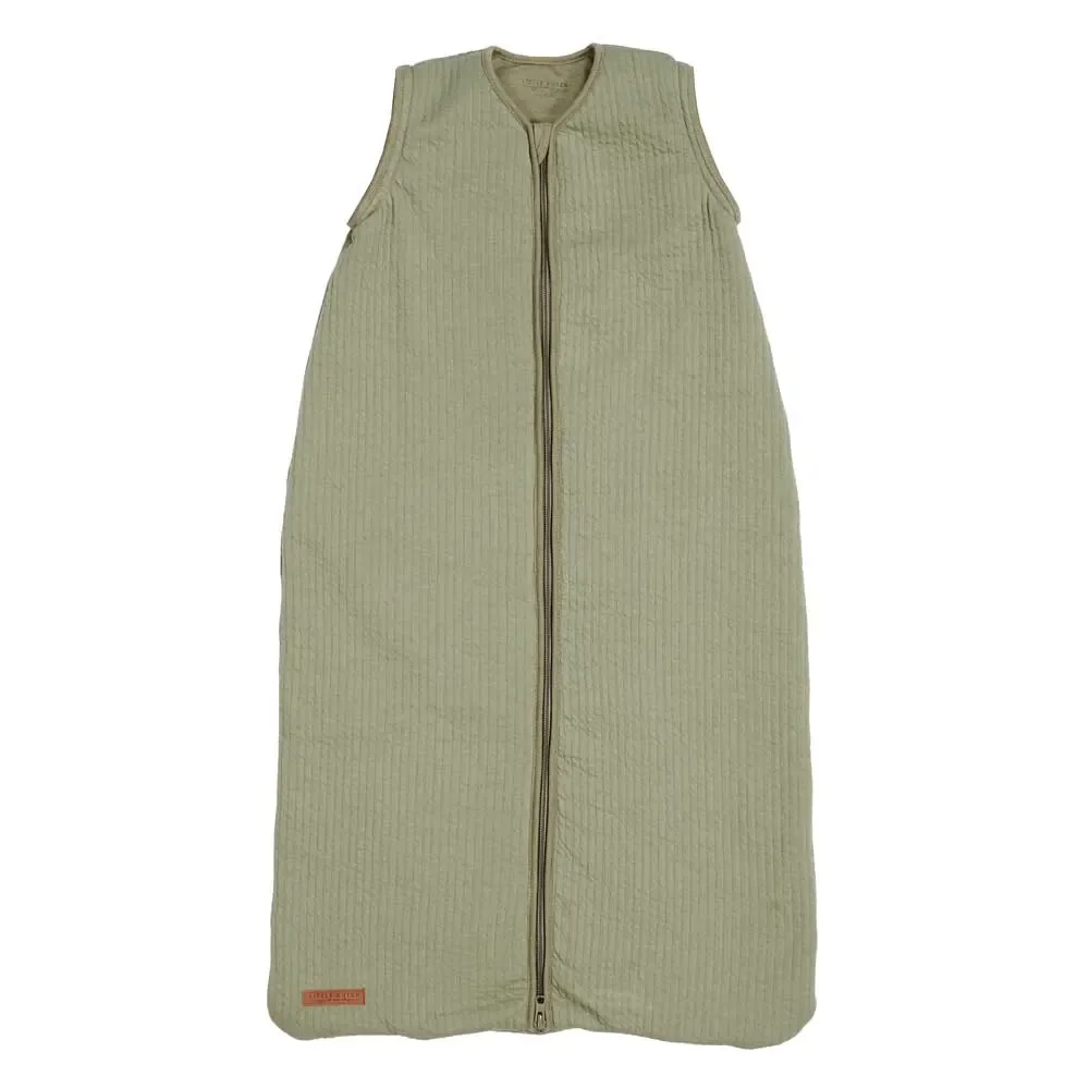 "Little Dutch Sommer Schlafsack uni oliv "Pure Olive", Größe: 90 cm image"