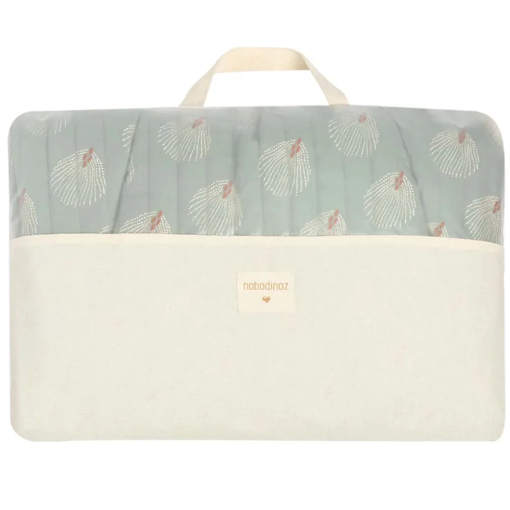 "Babywippe Bezug, Ersatzbezug - Nobodinoz, Gatsby Antik Grün image"