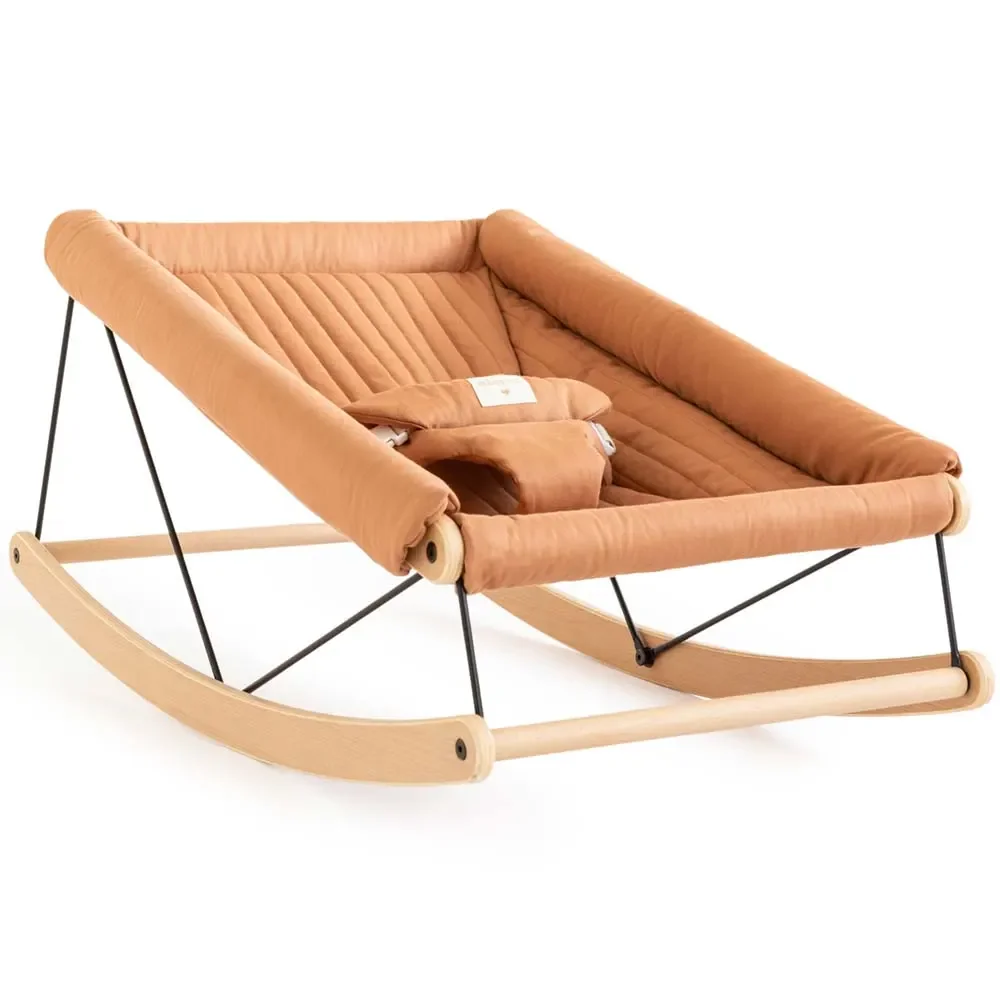 "Babywippe Bezug, Ersatzbezug - Nobodinoz, Sienna braun image"