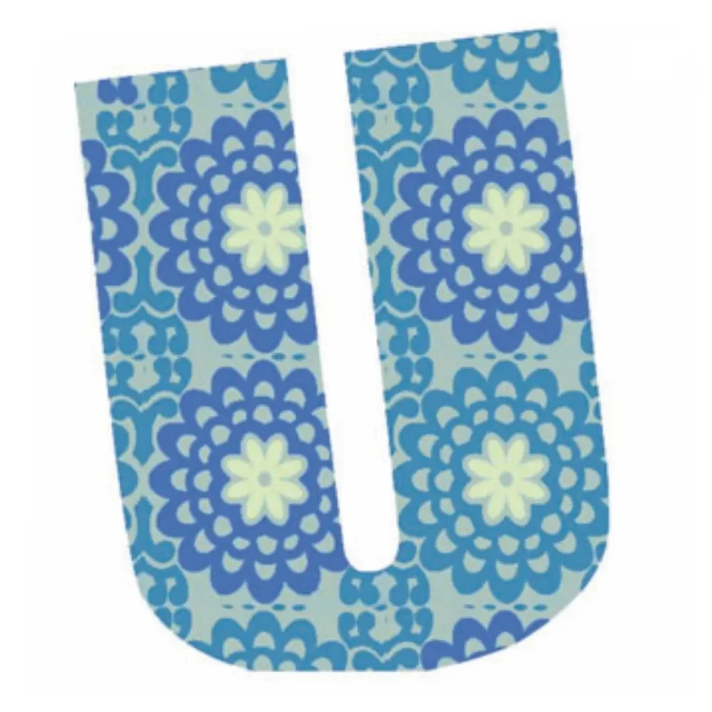 "Lilipinso Sticker blau Buchstabe u image"