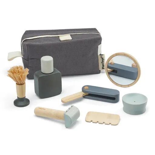 "Plan Toys Spielzeug Rasier-Set Holz image"