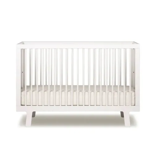 "Oeuf Babybett Sparrow weiß 70 x 140 image"