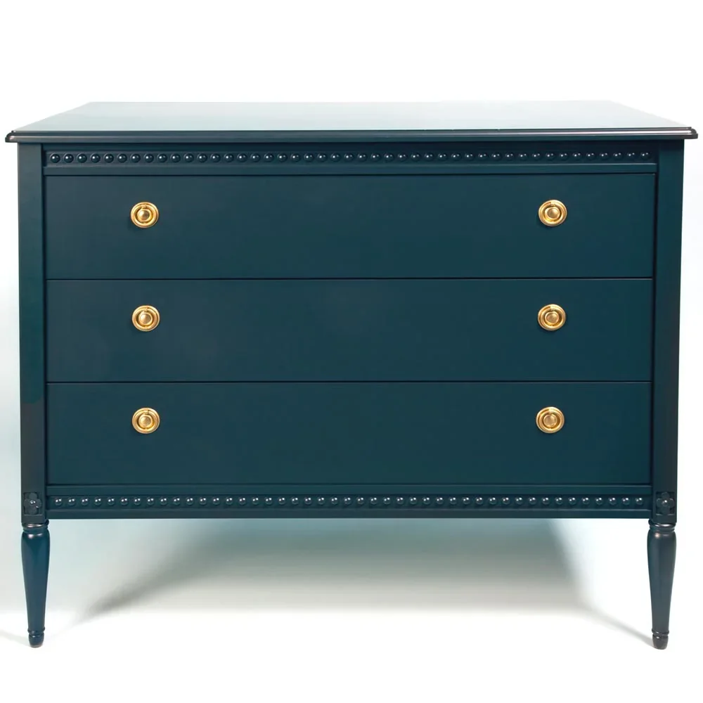 "Gustavienne Kommode dunkelgrün image"
