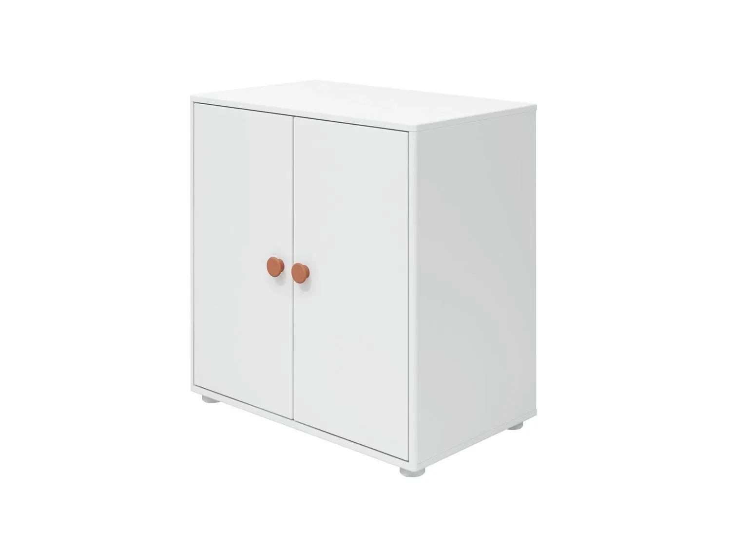 "FLEXA Kleiderschrank, Schrankelement - 1 Regalboden, Roomie, Farbe: Weiß/Errröten image"