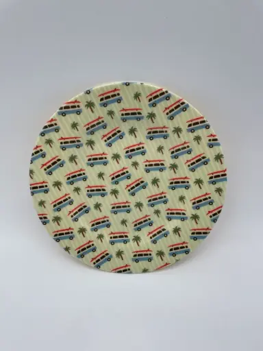 "RICE Teller - Cars Print, Melamin, Größe: Rechteckig image"