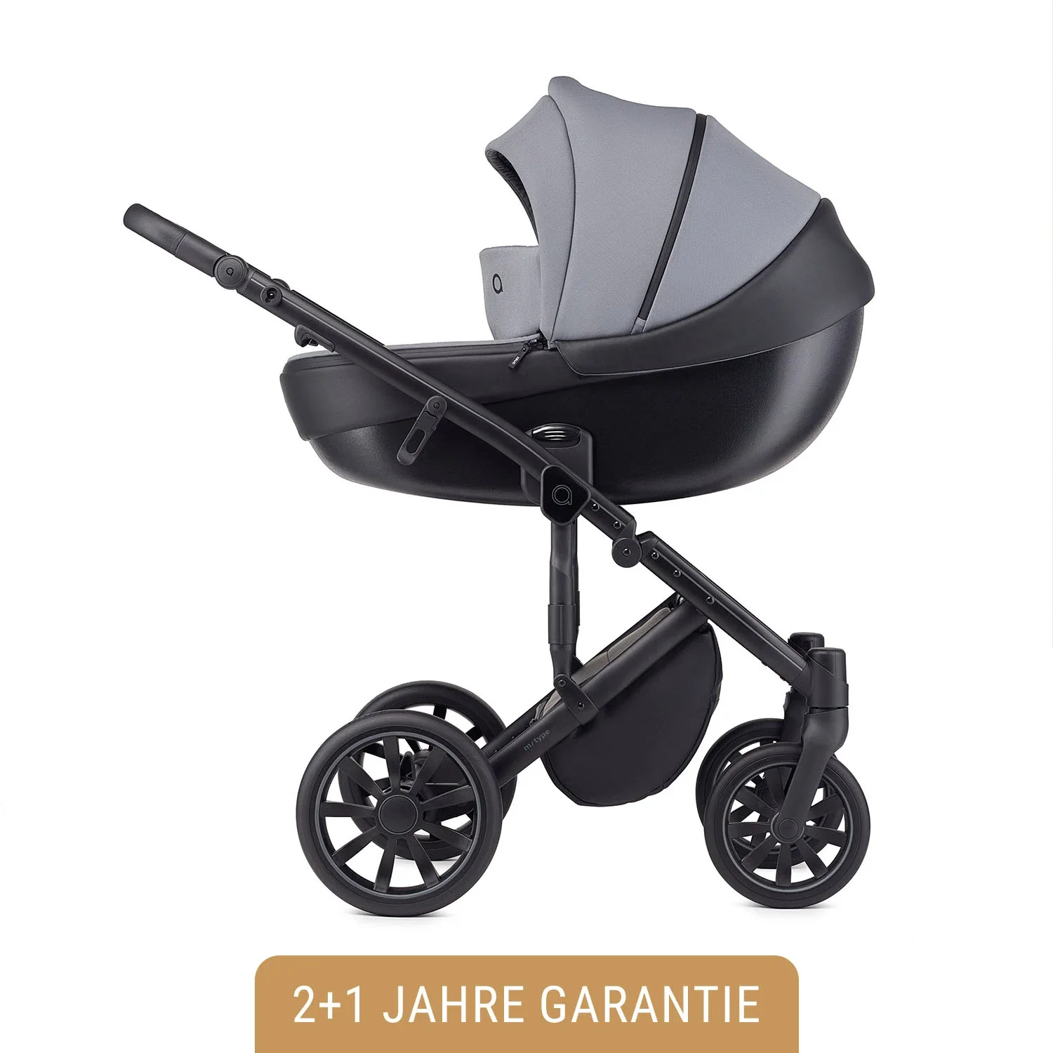 "Anex Kinderwagen - m/type 3in1, Farbe Kinderwagen: Iron image"