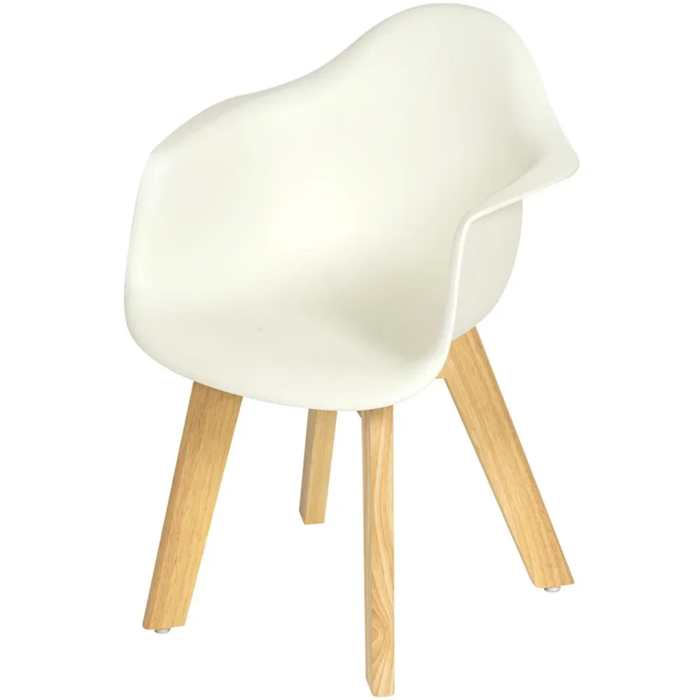 Quax Kinder Schalenstuhl 2 er Set weiss