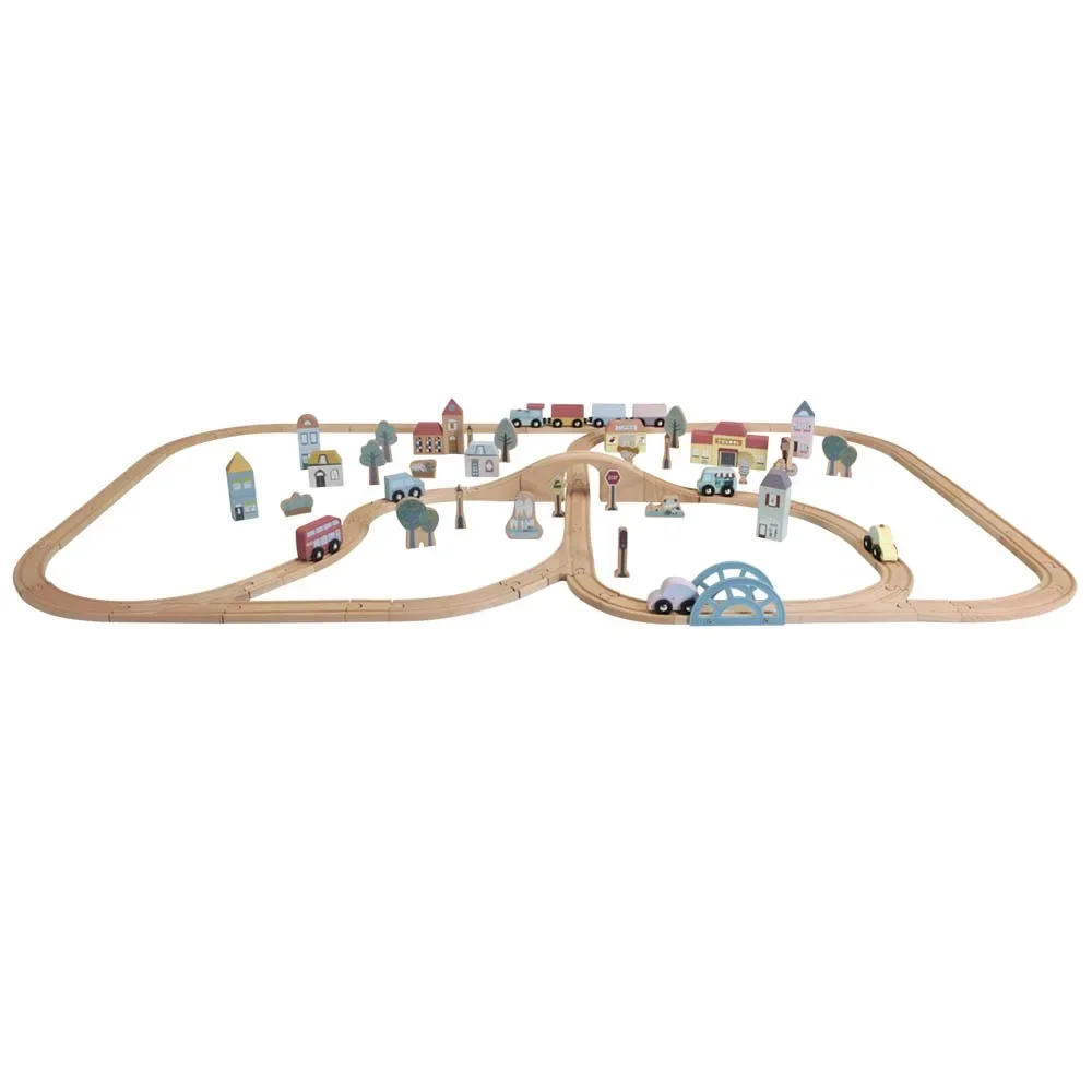 "Little Dutch Holzeisenbahn XXL image"