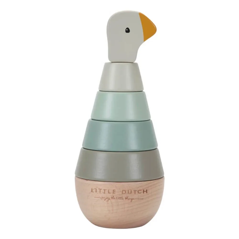 "Little Dutch Stapelturm „Little Goose“ Holz FSC image"