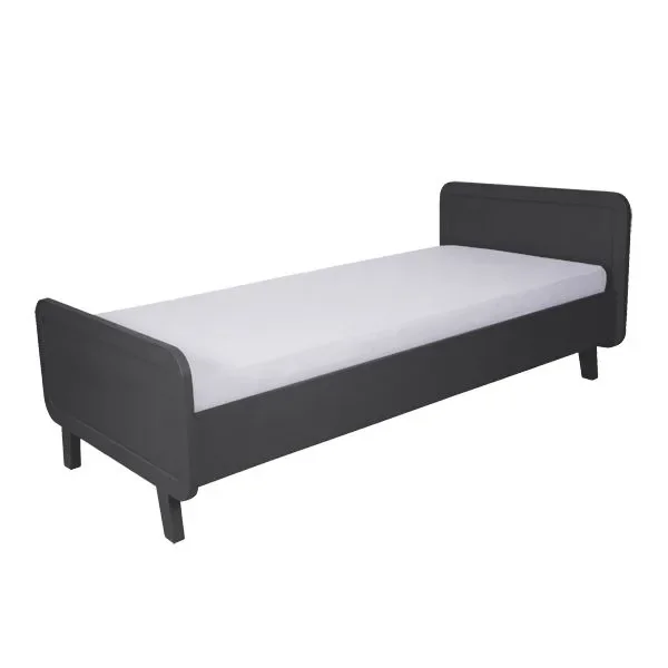 "Laurette Kinderbett "Le Lit Rond" 90 x 200 cm, Farbe: Charbon image"