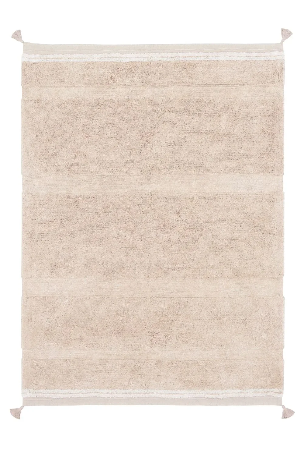 "Lorena Canals Waschbarer Teppich - Bloom Rose, Größe: 120 x 160 cm image"