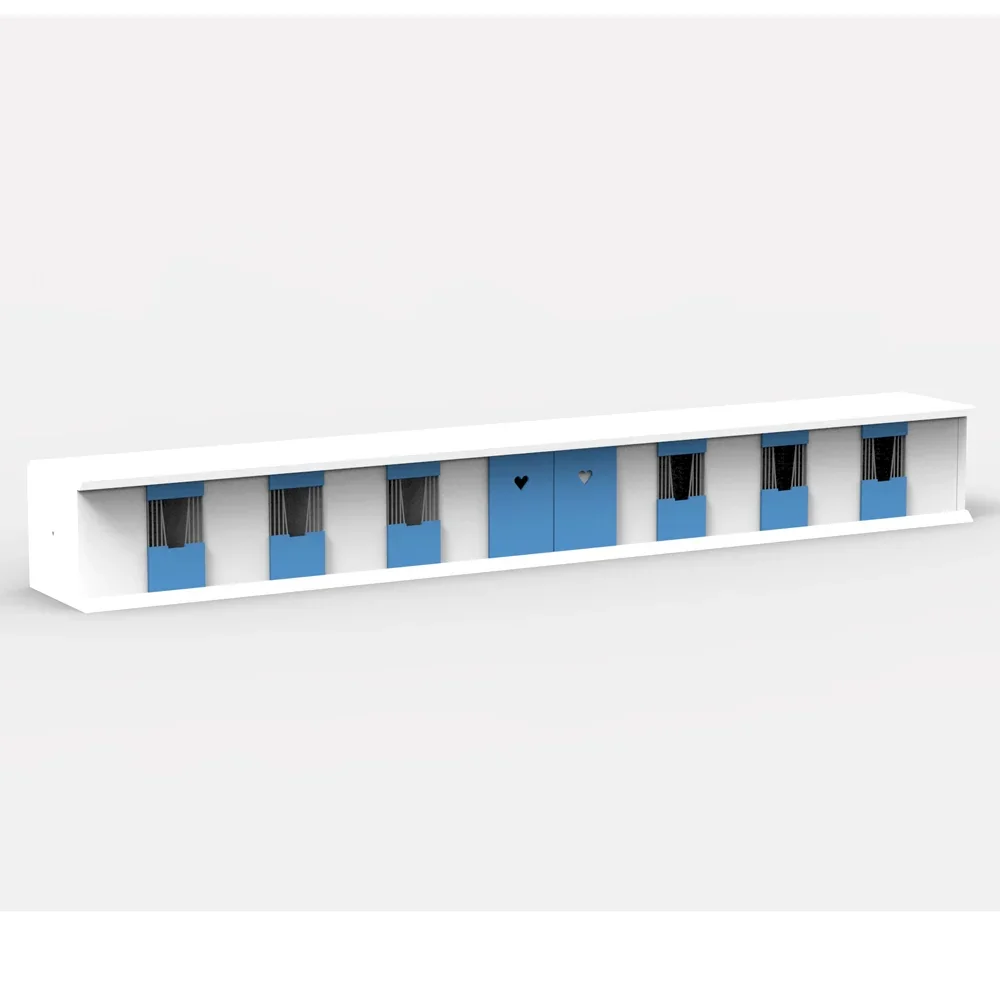 "Mathy by Bols BOXES Regal Stall & Scheune groß blau image"