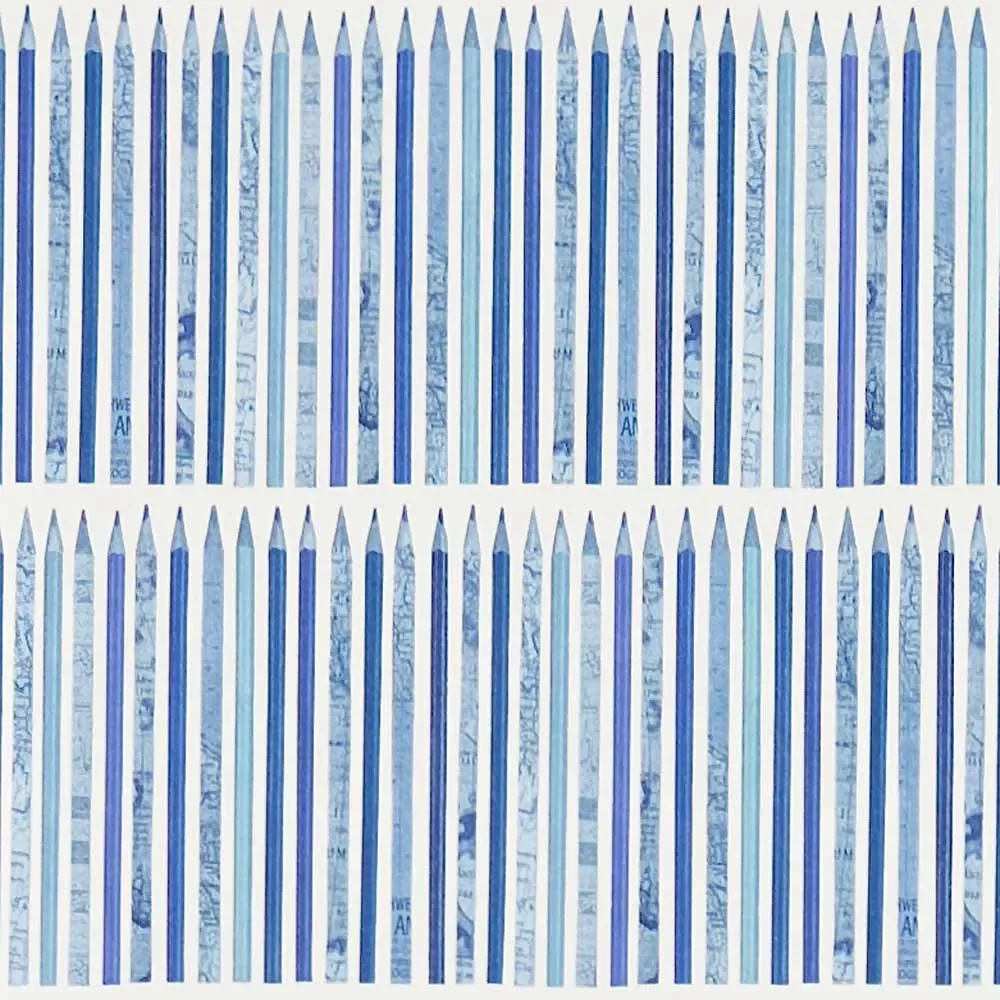 "Little Sanderson Abracazoo Tapete Stifte blau image"
