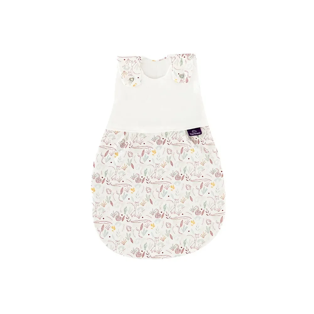 "Träumeland Liebmich Baby Schlafsack, Schlummersack, Innenschlafsack - Dschungel, Grösse: 62/68 image"