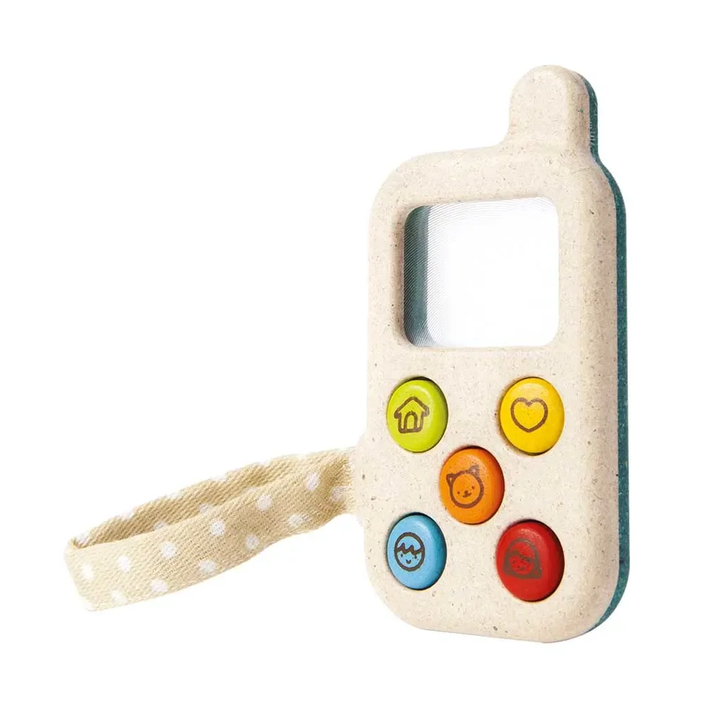 "Plan Toys Spielzeughandy Holz image"