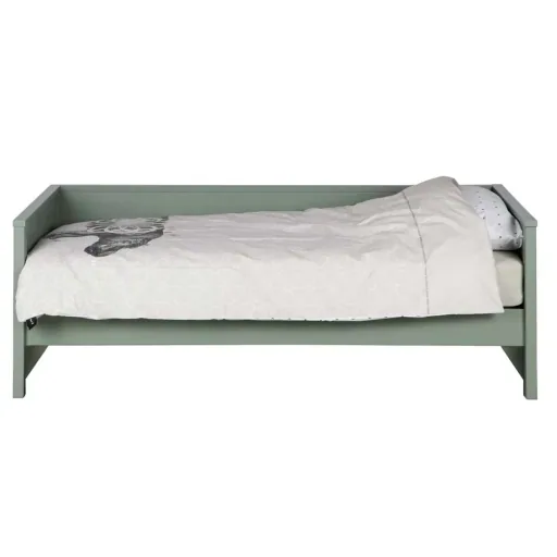 "WOOOD - Sofabett Nikki, Kiefer, grün, 73x100x208 cm image"